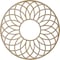 Ekena Millwork Cannes Wood Fretwork Pierced Ceiling Medallion, Birch, 22"OD x 7 1/2"ID x 3/8"T CMWP22X22X0375CNBI - alternate 3